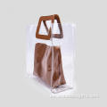 Bolso transparente de PVC impermeable